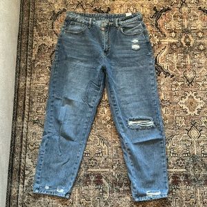 Medium/dark was jeans L